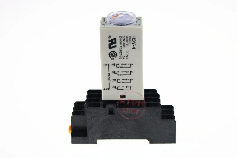 1 комплект H3Y 4 0 30Sec 220V Реле времени задержки мощности контроллер ST6P 4|relay power|power