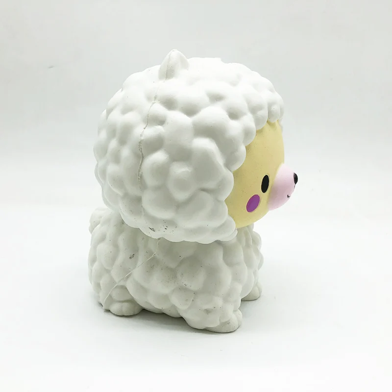 Огромная кавайная Милая альпака/овечка мягкая Бриллиантовая Коллекция медленно