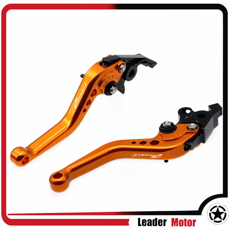 Оранжевый Для SUZUKI GSF 1250 GSF1250 BANDIT 2007- GSF 1200 GSF1200 BANDIT 2001-2006 650 S BANDIT GSF650 Короткие тормозные рычаги сцепления - Цвет: Оранжевый