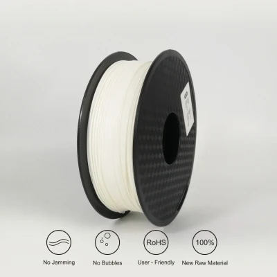 3D Printing Filament TPU Flexible Filament TPU Flex Plastic for 3D Printer 1.75mm 1KG 3D Printing Materials White - Цвет: White