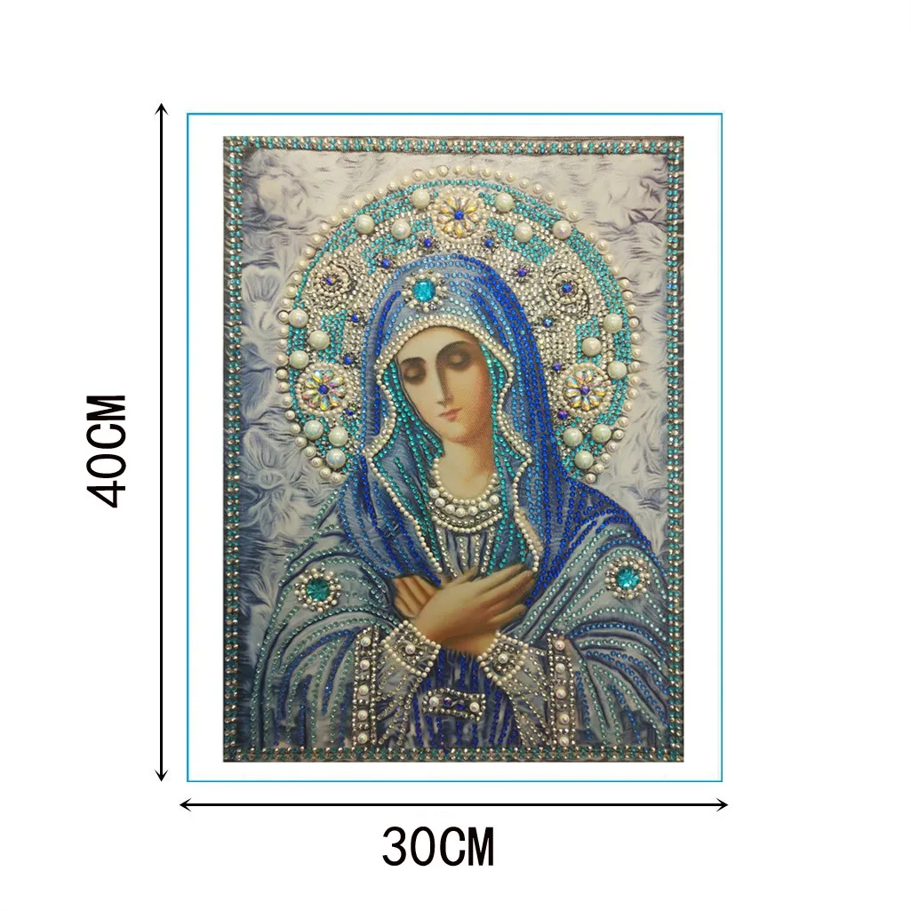 Алмазная живопись Мадонна Набор для вышивки крестиком 5D особой формы