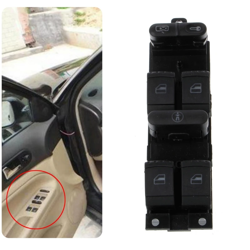 Новый переключатель стеклоподъемника 1J4959857B для VW 99 04 GTI Golf 4 Jetta MK4 BORA BEETLE