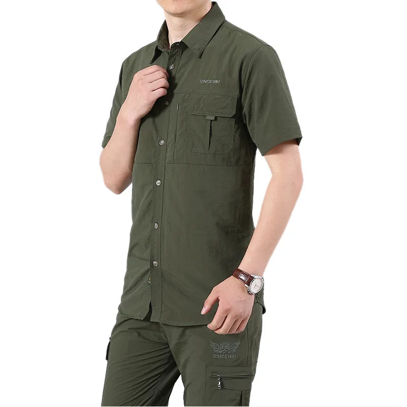 Uniforme Militar Для мужчин тактические футболка с коротким рукавом + штаны костюмы