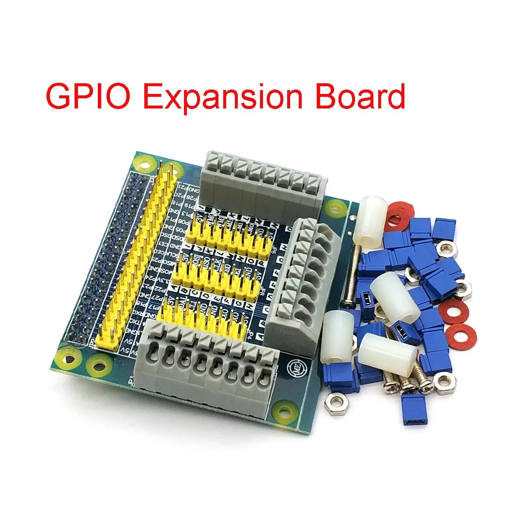 Плата расширения GPIO для Raspberry Pi защитная плата PI 2 3 B + с винтами комплекта