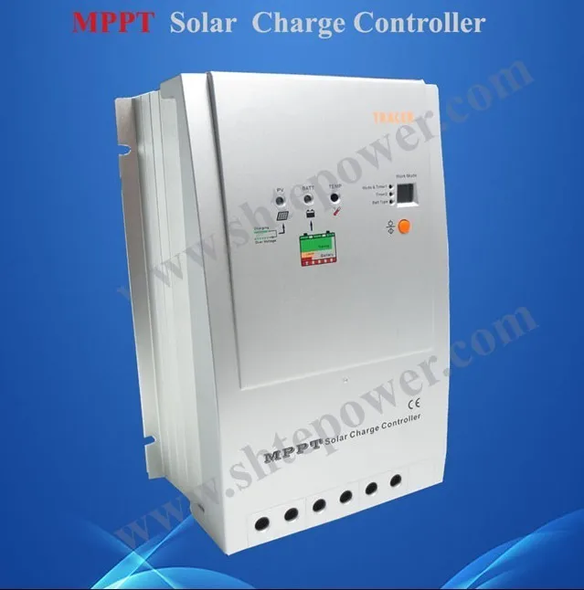 Автоматический MPPT Солнечный контроллер с двойным таймером 40 А 12/24 в подходит для