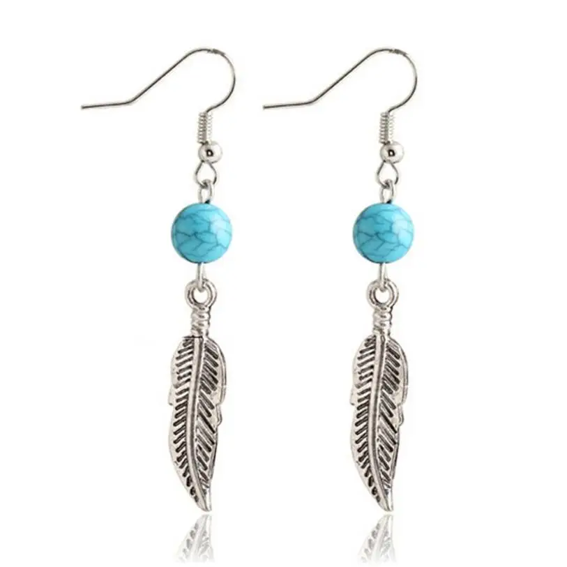 OTOKY 2018 Gussy Life Dangle Earing Brand New 1Pair Circular Leaves Ear Jewelry with a man made dropshipping Mar05 | Украшения и
