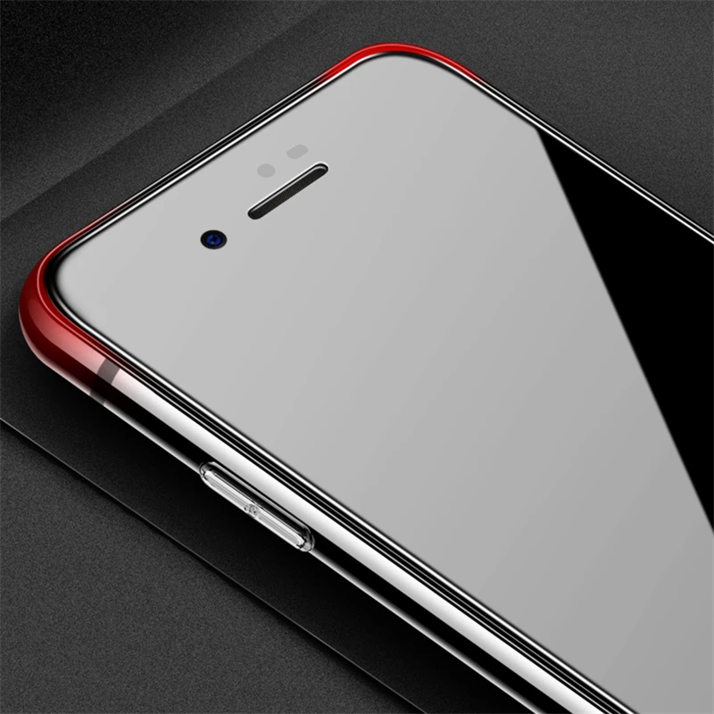 5D Оригинальное изогнутое стекло для iPhone 7 полноэкранная защита Apple XS Max XR X 6 8 Plus