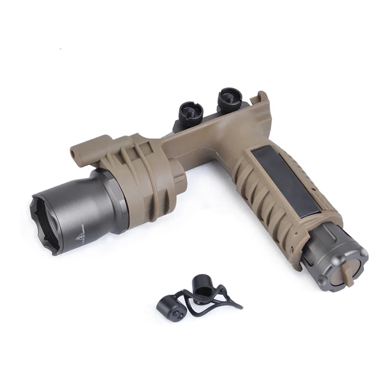 Тактический вертикальный фонарь FOREGRIP WEAPONLIGHT M910V чувствительный к давлению