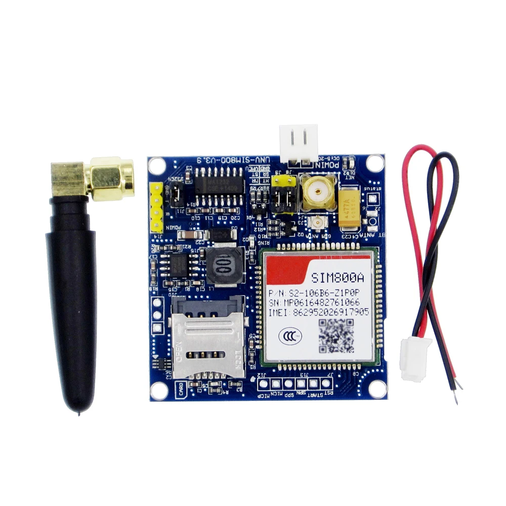Комплект беспроводного удлинителя HAILANGNIAO SIM800A GSM GPRS STM32