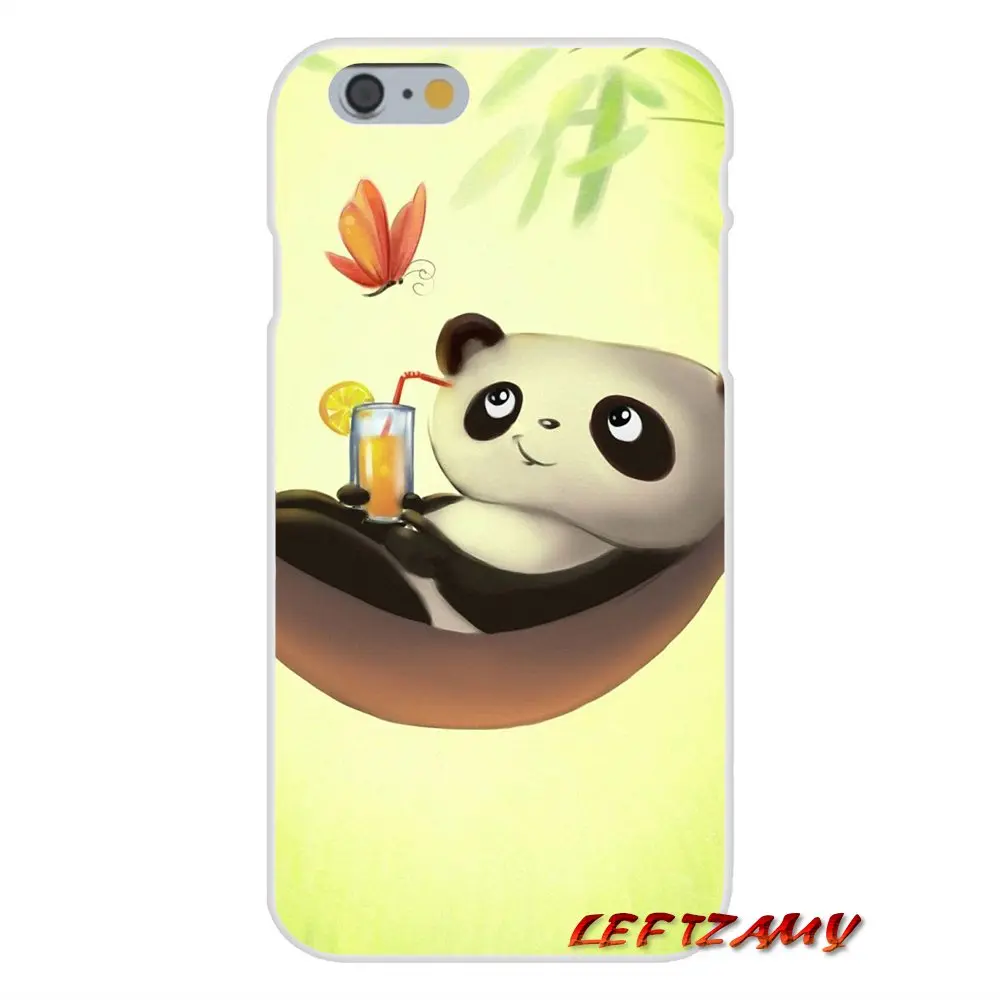 Panda милый Череп Тонкий силиконовый чехол для телефона samsung Galaxy S3 S4 S5 мини S6 S7 край S8