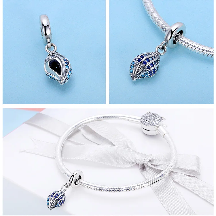 Geoki 925 пробы серебряные летние солнечные очки бутылка для холодных напитков талисманы подходят Pandora браслет косметика и макияж бисер