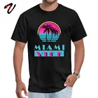 Мужская футболка с круглым воротником и рукавом ненависть Miami Vice, черная футболка на заказ, 2019