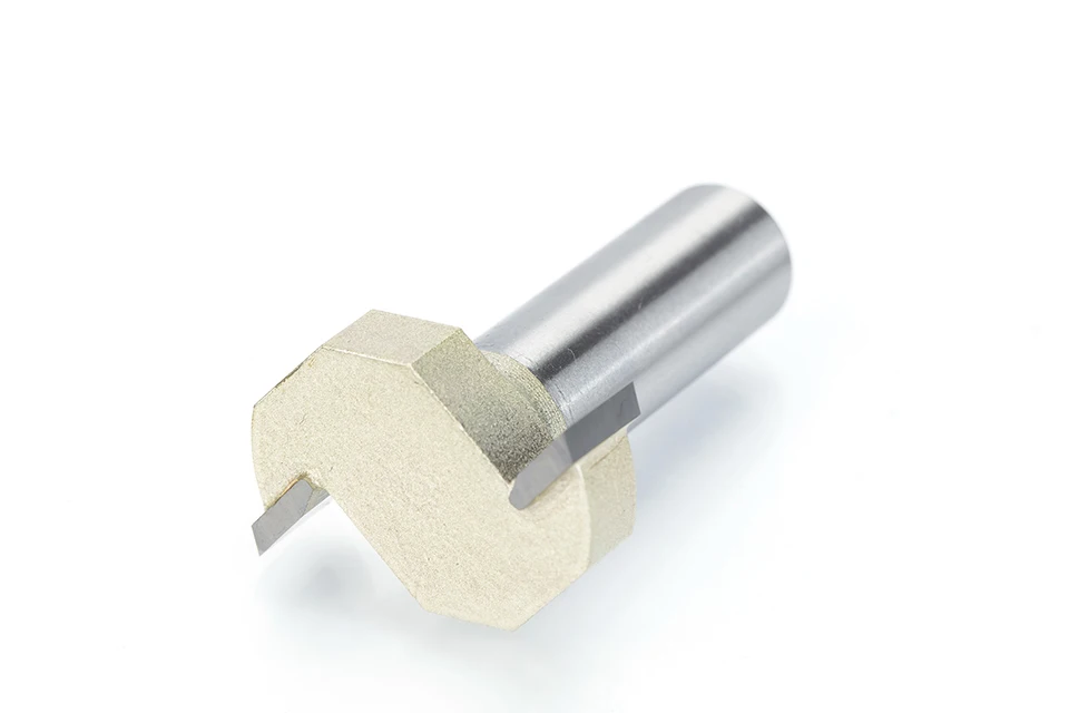 HUHAO 1pcs 1/2" Shank T type slotting cutter woodworking tool 2 Flute router bits for wood Rabbeting Bit endmill milling cutter