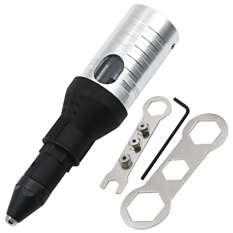 

New All Electric Rivet Nut Gun Riveting Tool Cordless Riveting Drill Adaptor Insert nut tool Multifunction Nail Gun Auto Rivet