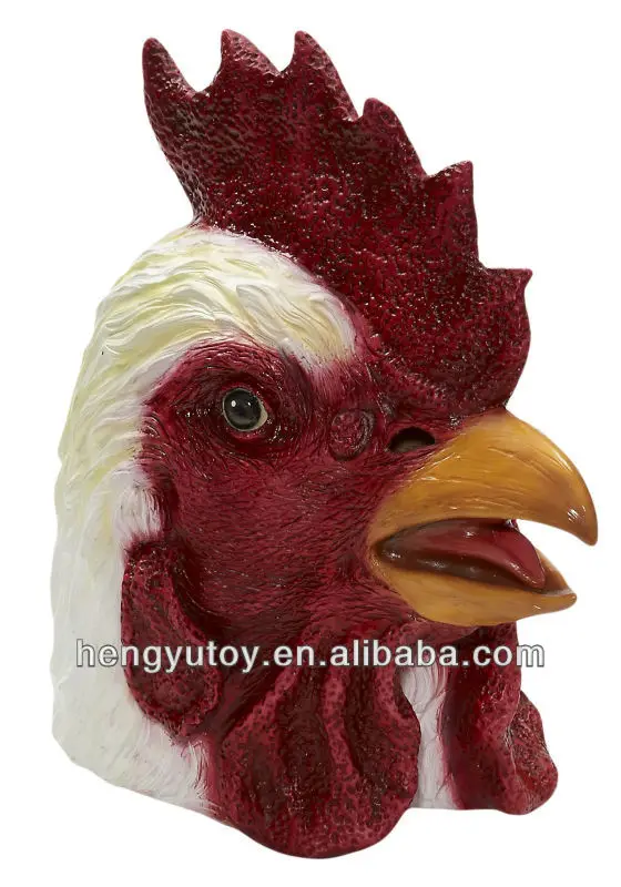 

Adult Lovely Dress Up Full Overhead Latex Cock Costume Accoutrements Deluxe
