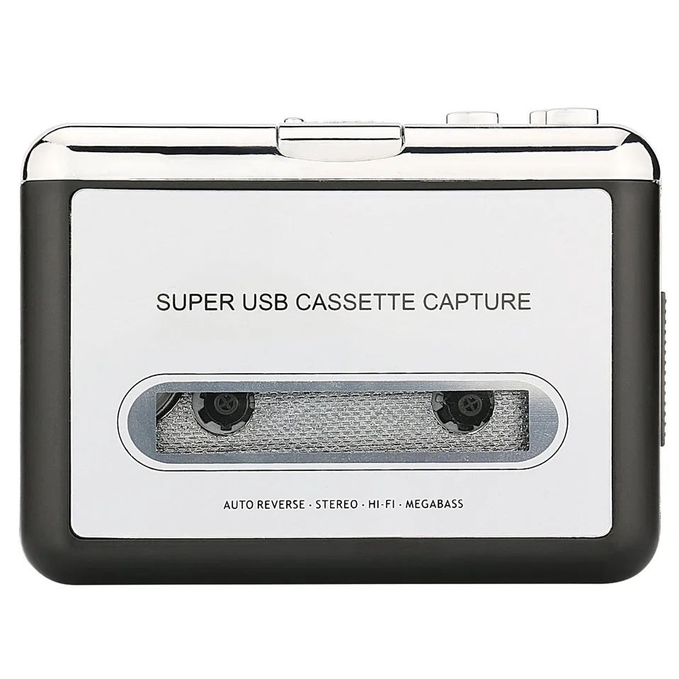 Красивый подарок 100% новый 2016 аудио музыкальный плеер лента для пк USB кассета в MP3 CD