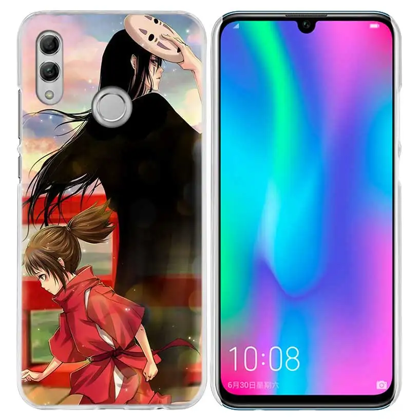 03 Тоторо Унесенные призраками Ghibli чехол для huawei Honor 8X Y9 9 10 Lite Play 7C 8C 8S 8A фотоаппаратов моментальной печати 7S 7A Pro V20 20i Y6 Y7 Y5 жесткий чехол из поликарбоната - Цвет: 03