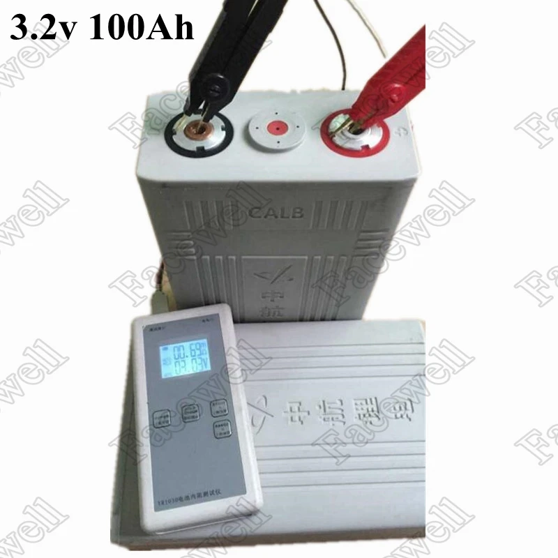 Высокая емкость 3 2 v lifepo4 батарея 100ah клетки 100A Ремонтный комплект батарей для