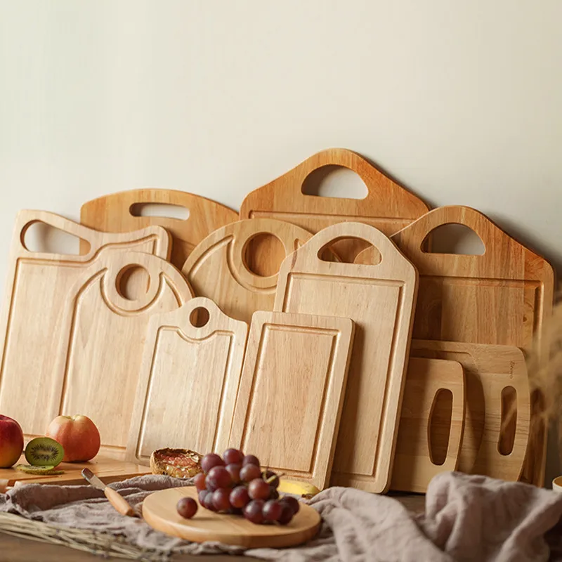 Разделочные доски из натурального дерева креативные антибактериальные