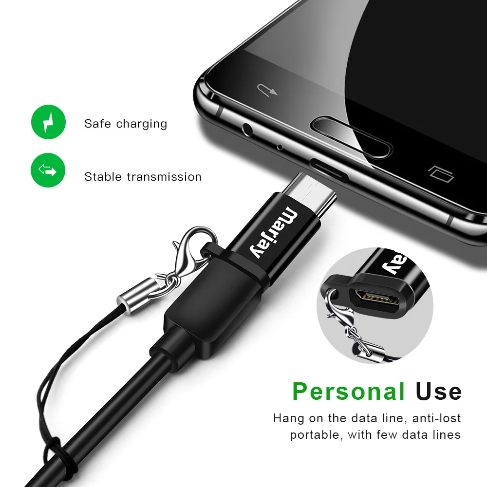 Micro USB адаптер Marjay OTG для Type C кабель Microusb Samsung Xiaomi Huawei Android смартфонов usb|Переходники