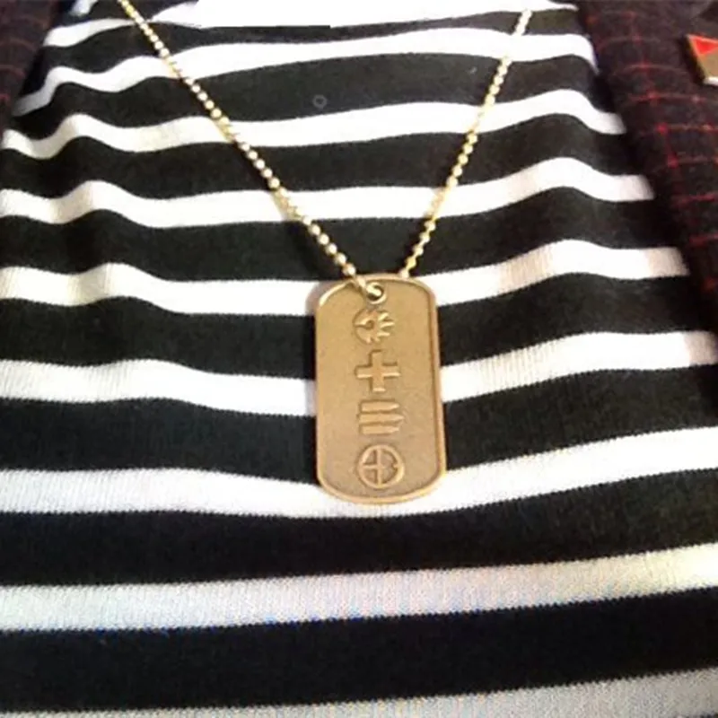 Первая мировая война Battlefield 1 игры Ограниченная серия металла dog tag COS Цепочки и
