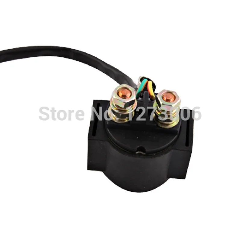 Лидер продаж 1 шт. автомобилей Мотоцикл черный реле стартера соленоида ATV Quad 125 cc