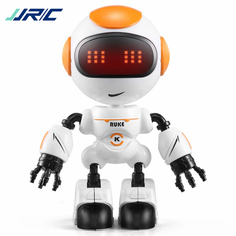 JJRC R8 сенсорный зондирующий светодиодный радиоуправляемый робот умный голос DIY