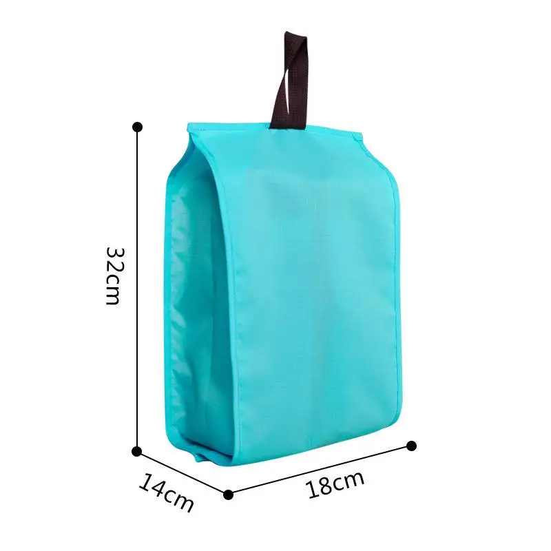 

Portable Shoes Storage Bag PVC Waterproof Moisture-proof Suspendable Multipurpose Transparent Organizer Cover Travel Goods