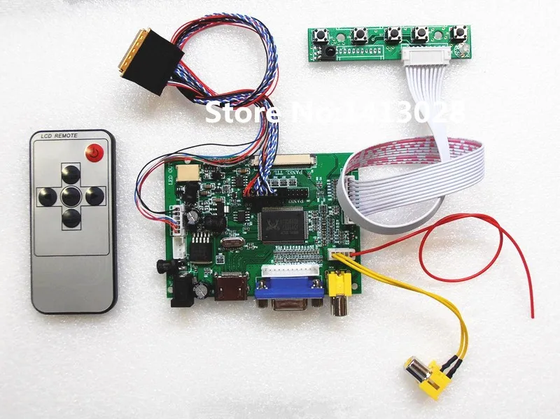 Комплект платы контроллера драйвера HDMI + 2AV VGA LCD 10 1 дюйма LP101WX1 SLN2 1280*800 плата ЖК