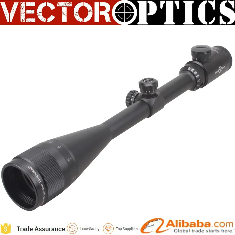 10 шт. Victoptics Colossus 40x50AOE дальномер прицелы для винтовки с зеленой/красной подсветкой