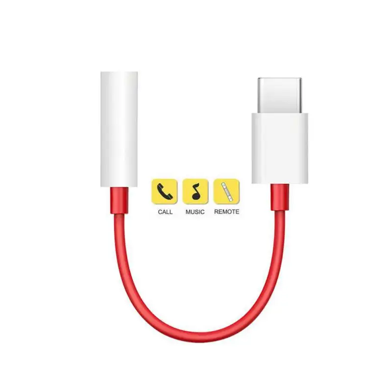 Новый адаптер для наушников Oneplus 6T USB Type C на 3 5 мм Aux аудио One Plus 6t 1 + | Мобильные