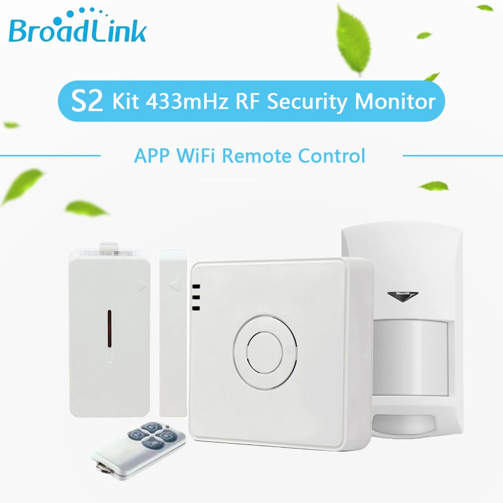 Broadlink оригинальный S2 комплект хаб детектор охранной сигнализации датчик