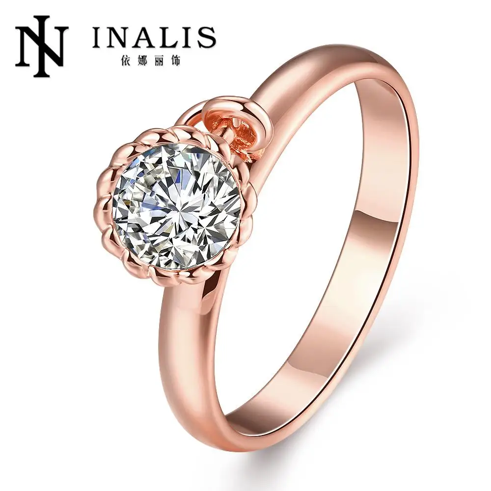 Мода Марка Свадебные Украшения Устанавливает 18 К Золото Циркон Колье Parure