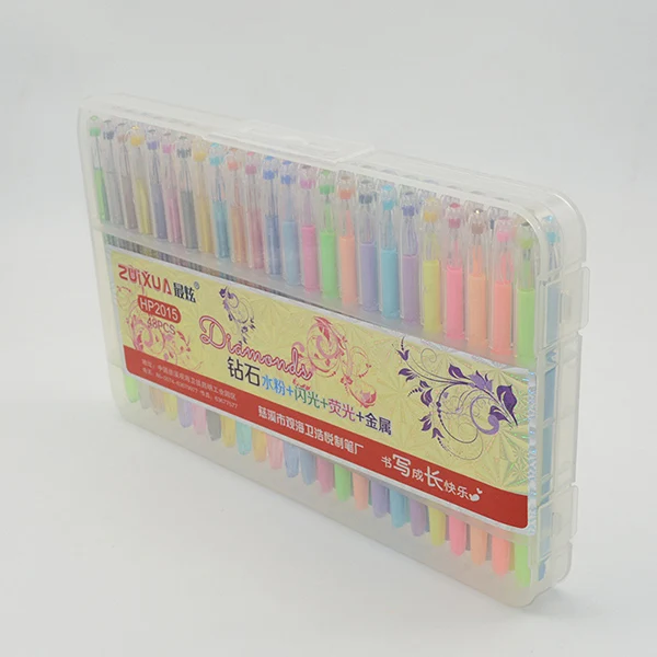 48 color 12 24 36 48 ручка Caneta гель Canetas Kalem материал Escolar стационарный Escritorio Papeleria Lapices Boligrafos Criativa Pennen - Цвет: 48 color