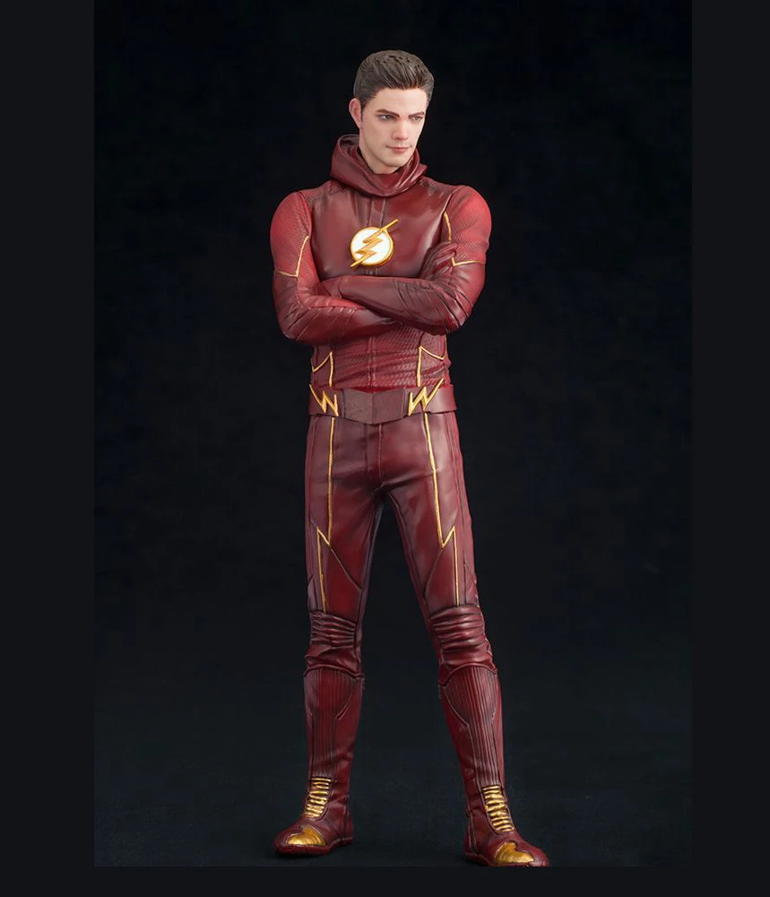 Бесплатная доставка 7 "DC супер герой флэш Барри Аллен в коробке 17 5 см Новая ПВХ
