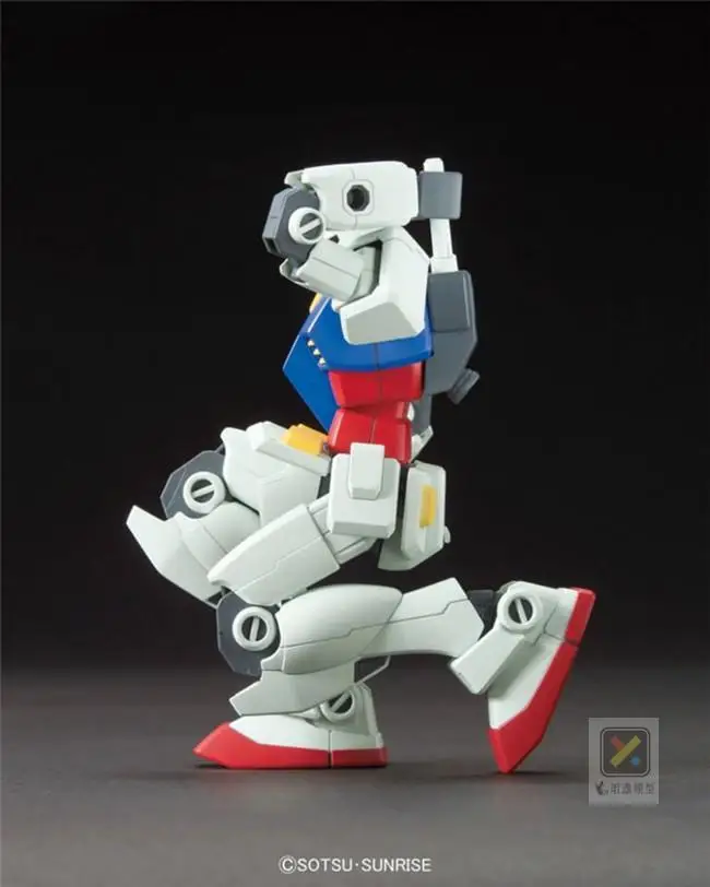 Bandai оригинальная модель Gundam HGUC 1/144, RX-78 свободы, единорог, предназначение, броня, распакованный мобильный костюм, детские игрушки с держателем