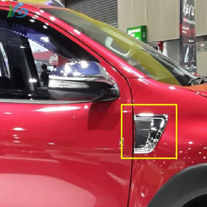 

2017 For toyota hilux revo accessories chrome decorative trim hood for wheel arch for toyota hilux 2016 2017 decorative parts