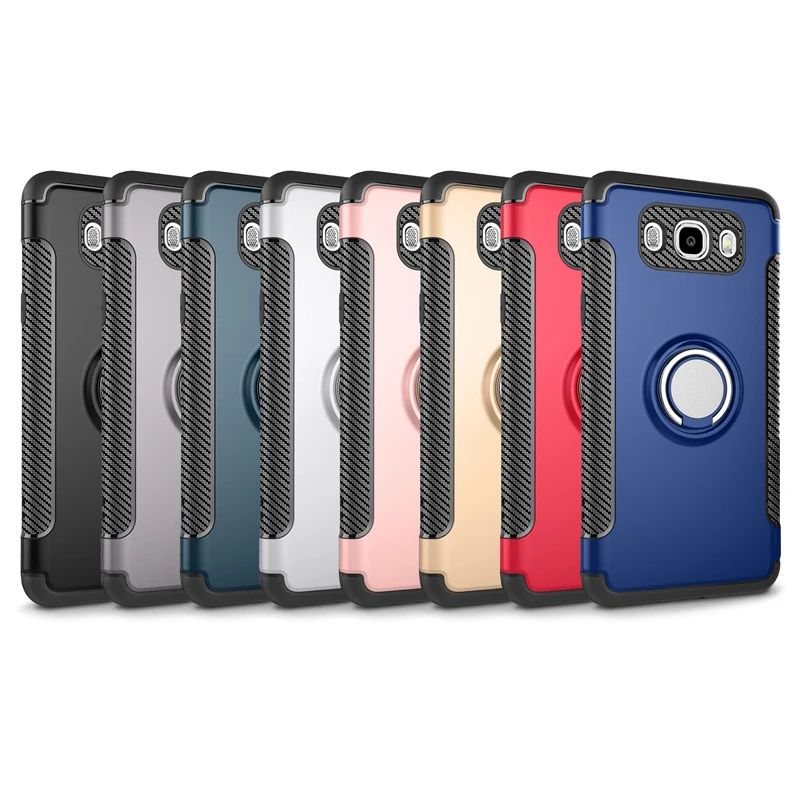 Роскошный бронированный чехол для samsung J3 J5 J7 S8 S9 Plus с кольцом и подставкой, противоударный чехол для iPhone X XR XS Max 6 7 8 Plus