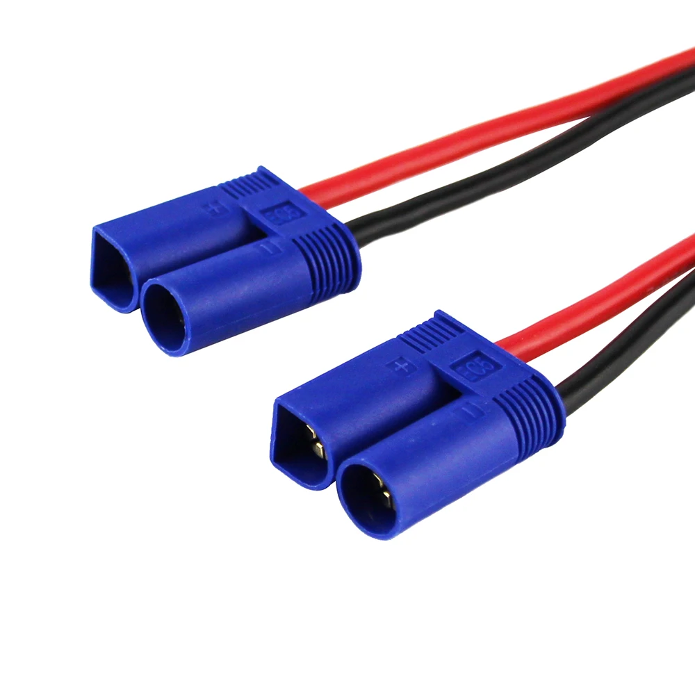 OliYin 2 шт./лот 30 см разъем EC5 до 4 0 типа банан баланс заряда кабель 14awg для