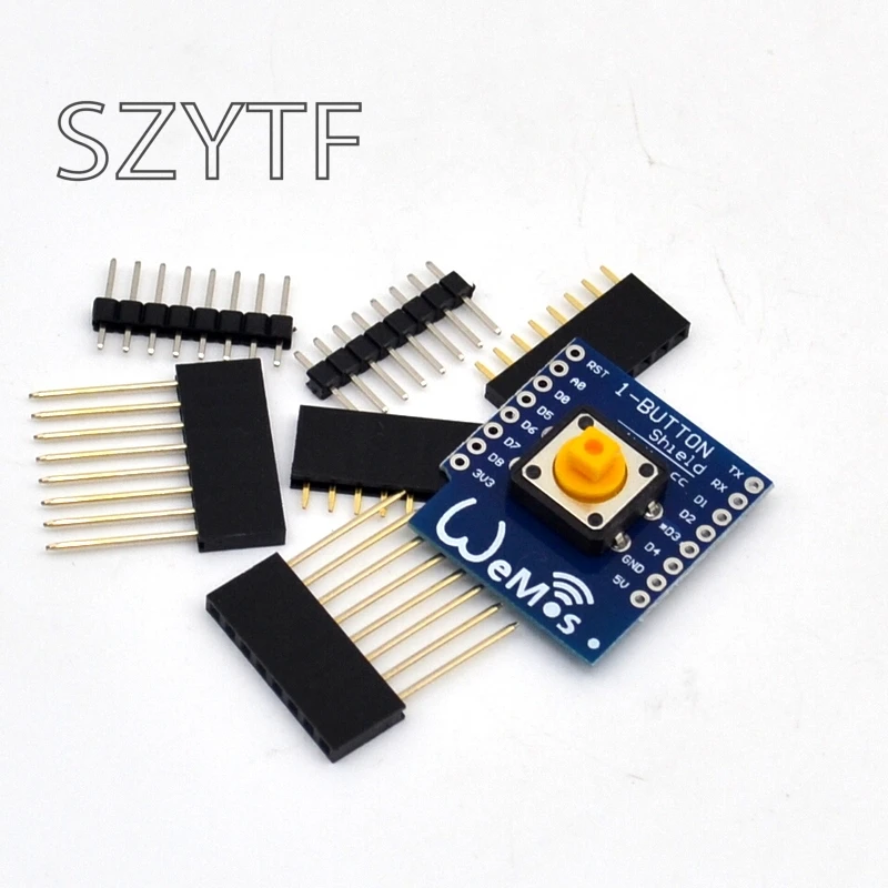 1 кнопочный щит для WeMos D1 мини кнопки смарт ESP8266 WI FI модуль Набор &quotсделай сам&quot