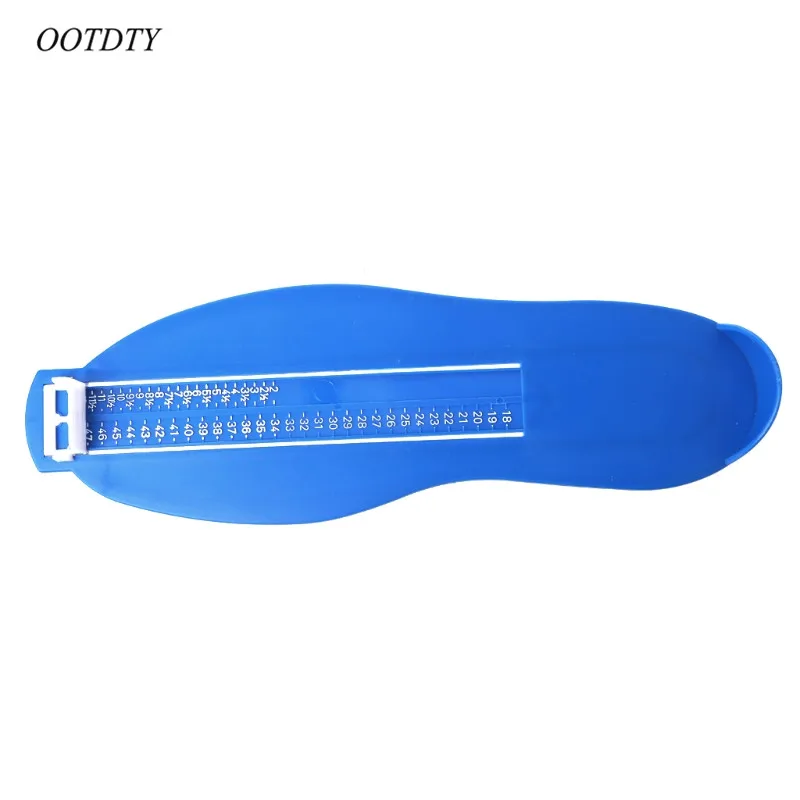 OOTDTY взрослых ноги измерительный прибор обувь Размер прибор измерение Линейка Инструмент устройство помощник