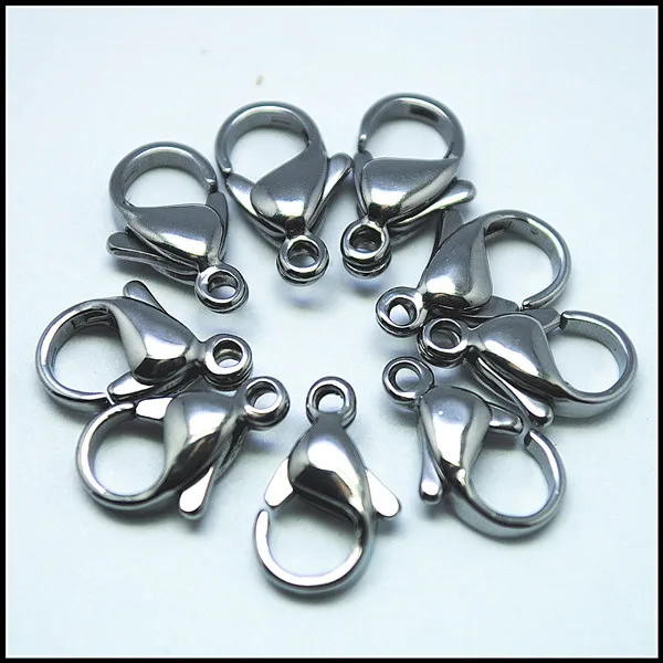 100 шт. застежки из нержавеющей стали 304 Крючки для ожерелья Аксессуары OEM заказы |