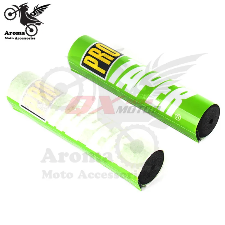protaper green Круглый бренд гоночная мото Ручка Бар Накладка защита груди ручка жир бар мото rbike защита для protaper husqvarna KTM CRF YZF RMZ DRZ WRF питбайк мото Крест Аксессуары Мото rcycle руль крест руль рейдинг - Цвет: protaper green