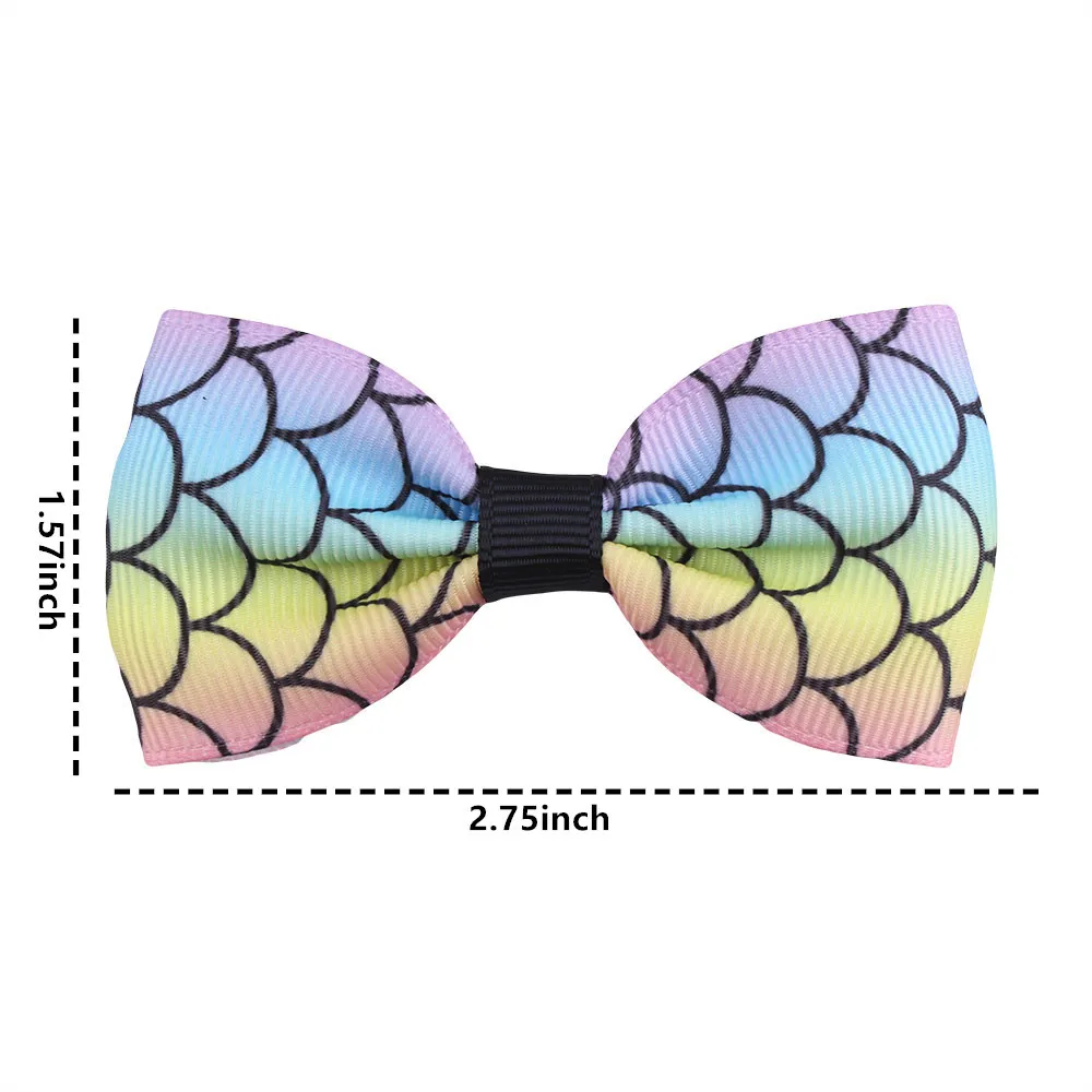 10 шт./компл. милые заколки для волос детей с единорогом девочек радужные