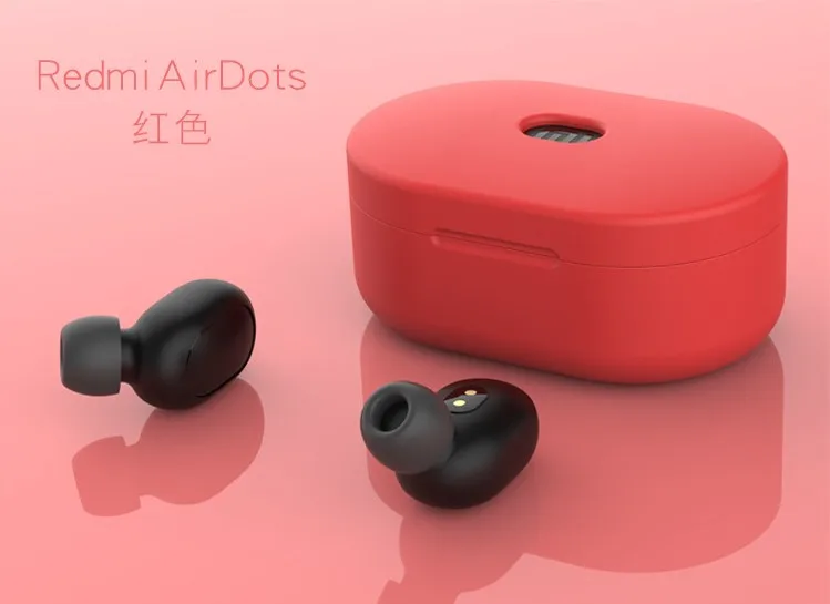Силиконовый чехол Redmi защитный чехол для наушников чехол для Xiaomi Redmi Airdot TWS настоящие беспроводные наушники