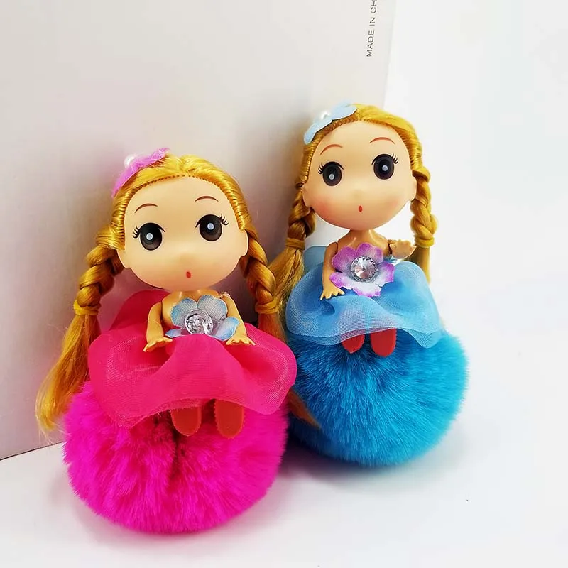 Симпатичный брелок мультипликационный персонаж кукла для ключей Подвеска