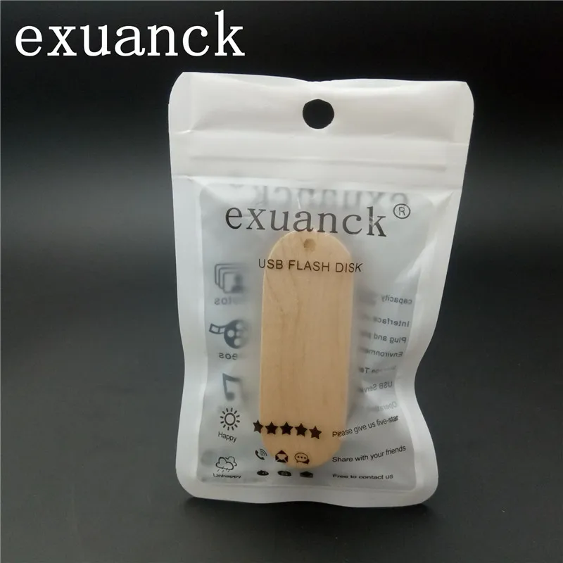 Exuanck изготовленным на заказ логосом деревянный фотоальбом коробка для упаковки