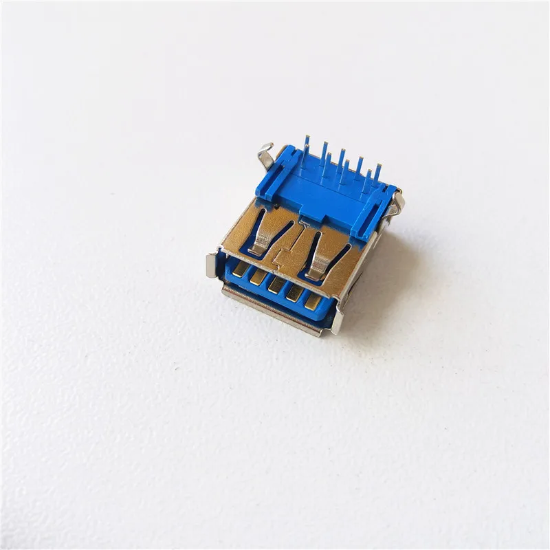 50 шт. высокоскоростной интерфейс USB 3 0 высокоскоростная передача F гнездо синяя