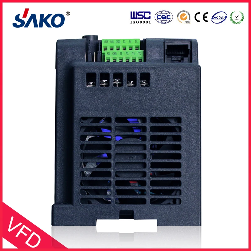 SAKO SKI680 380 в кВт/кВт мини VFD преобразователь переменной частоты для управления