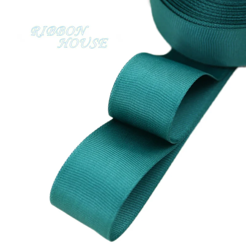 

(10 meters/lot) 1" (25mm) Atrovirens Grosgrain Ribbon Wholesale gift wrap Christmas decoration ribbons